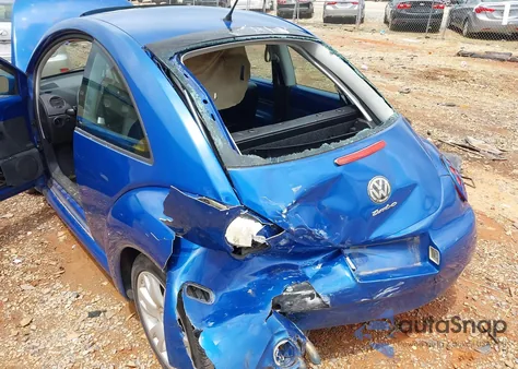 2003 Volkswagen New Beetle Gls 1.8T from USA, damaged, VIN 3VWCD21C03M440952